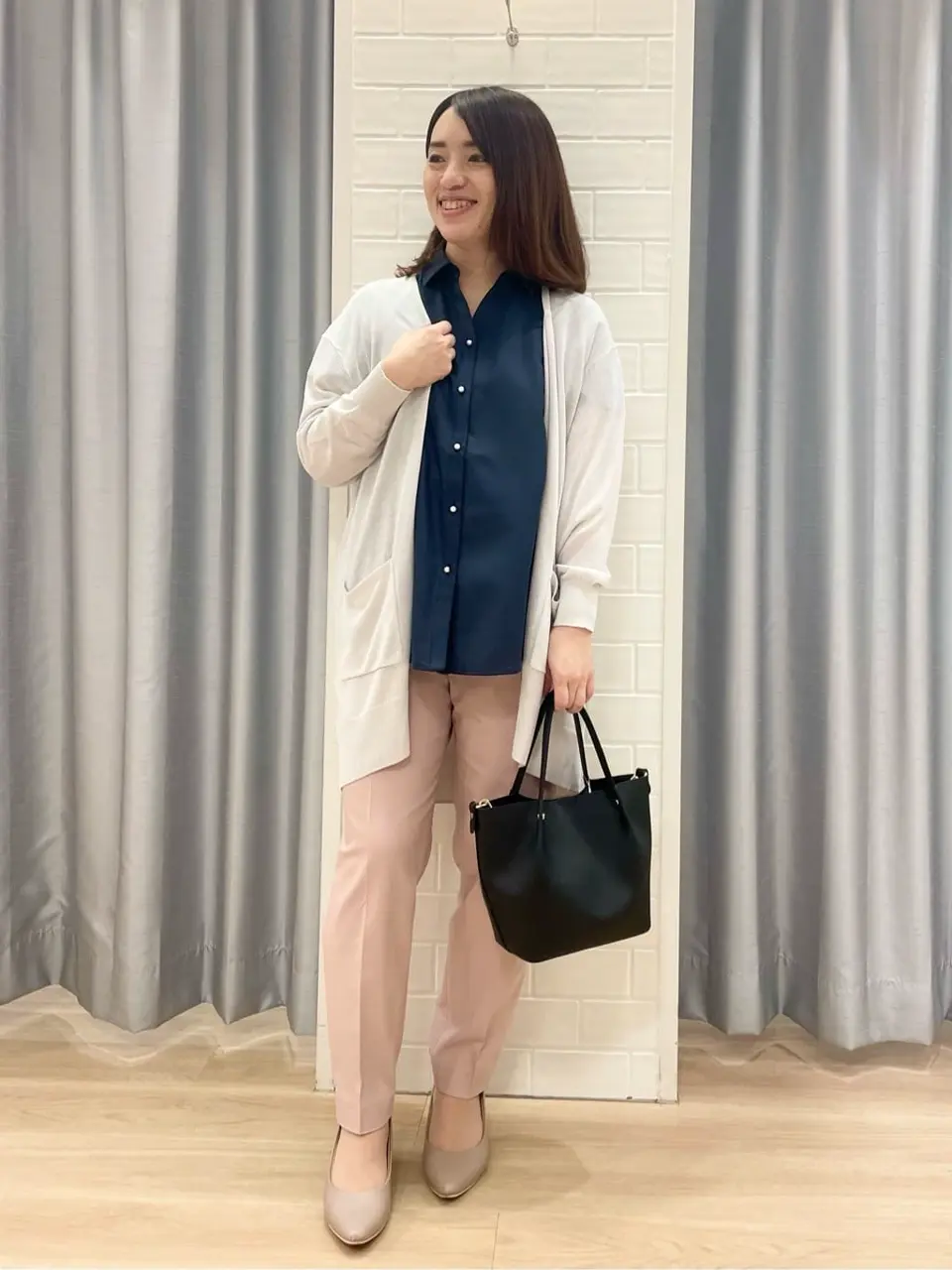 ANY SIS 丸岡 コーディネート画像