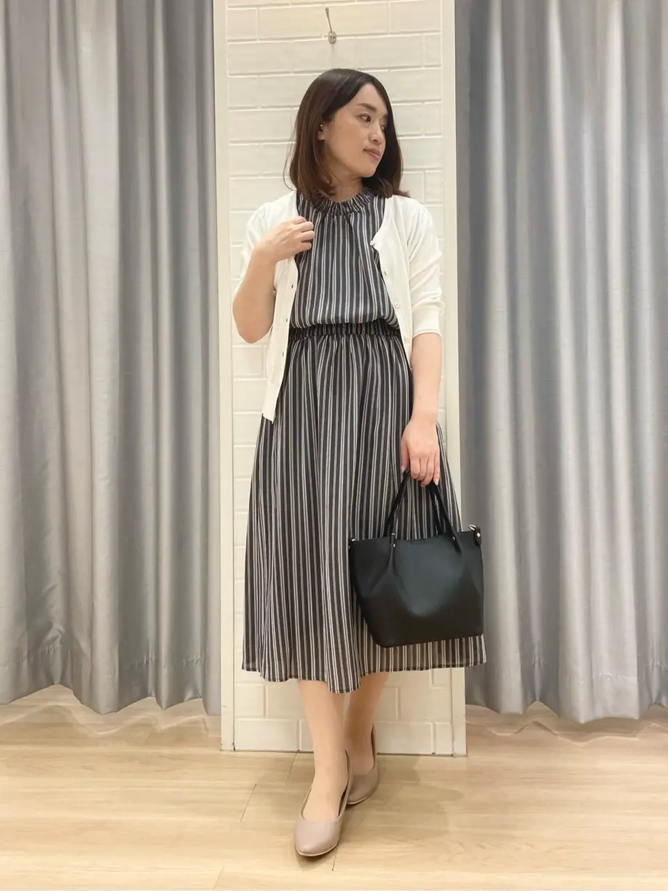 ANY SIS 丸岡 コーディネート画像