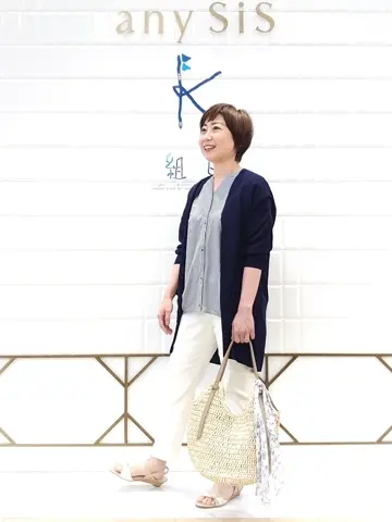 ANY SIS 井上 コーディネート画像