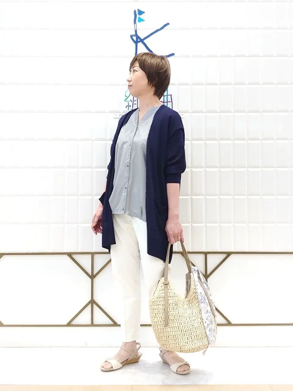 ANY SIS 井上 コーディネート画像