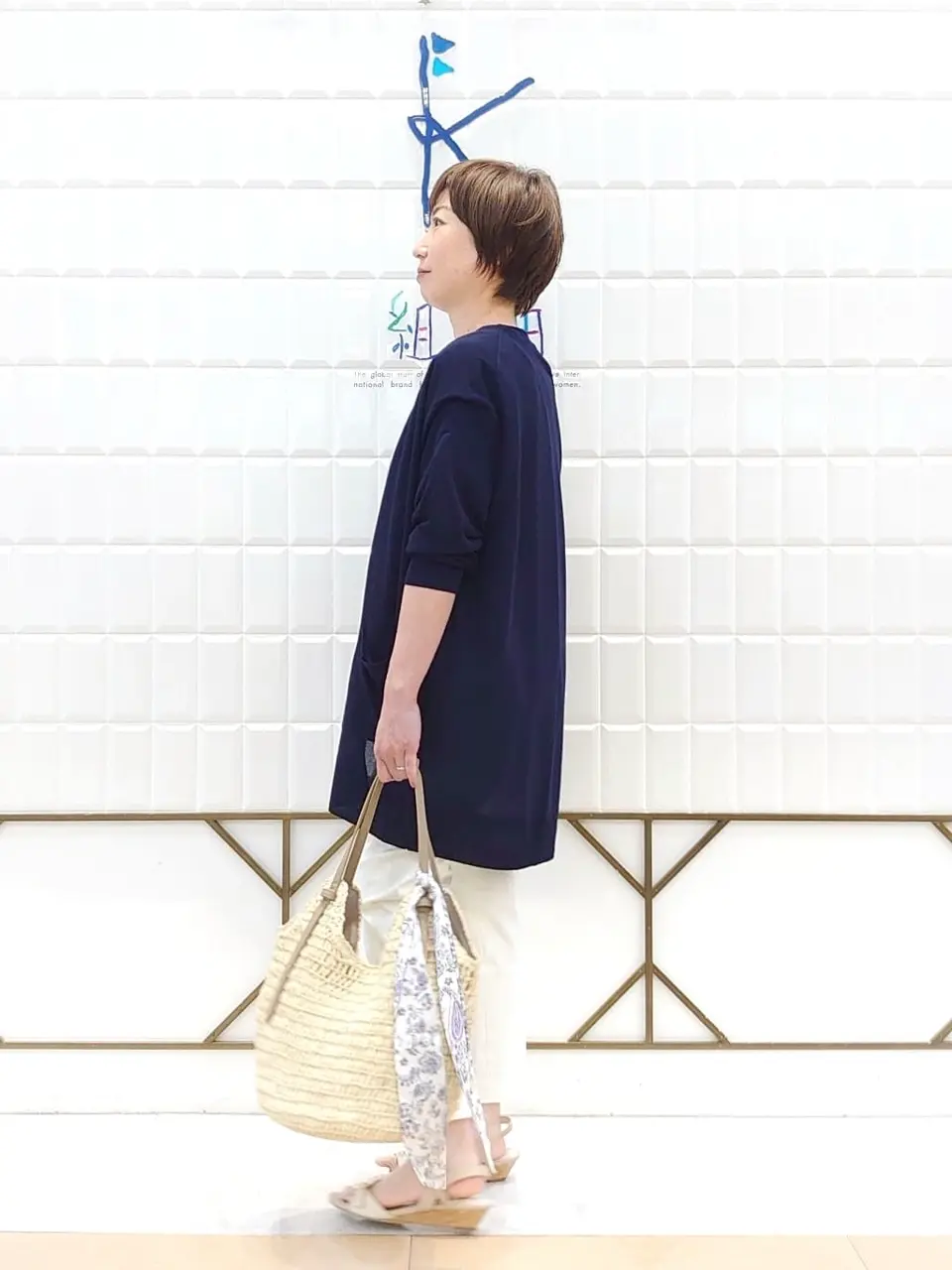 ANY SIS 井上 コーディネート画像