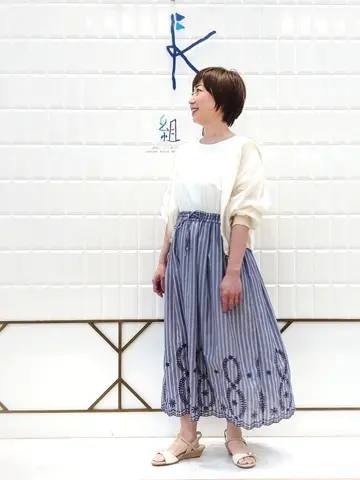 ANY SIS 井上 コーディネート画像