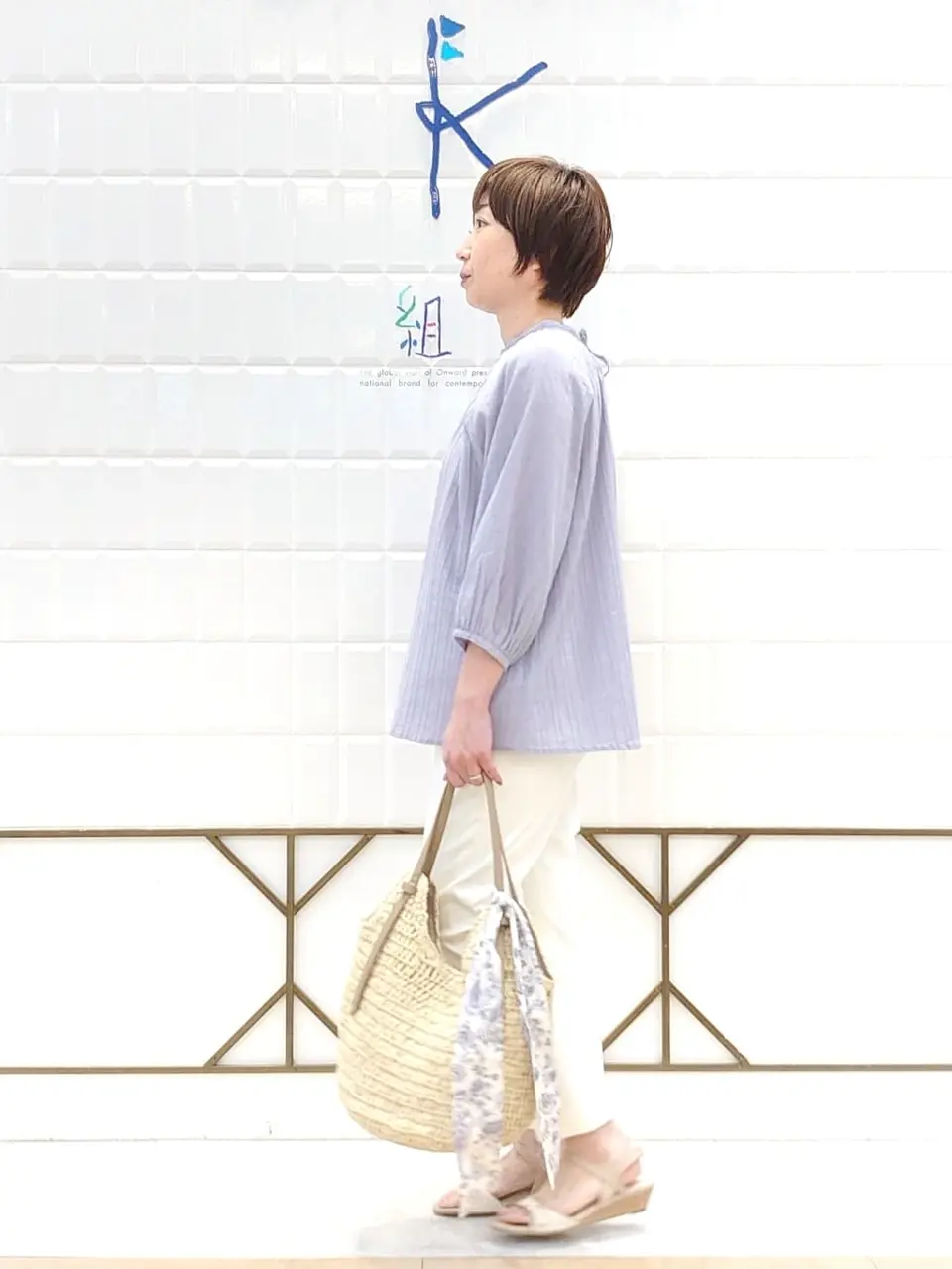 ANY SIS 井上 コーディネート画像