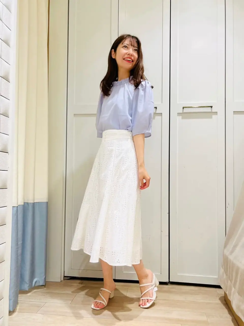 ANY SIS スタッフ コーディネート画像