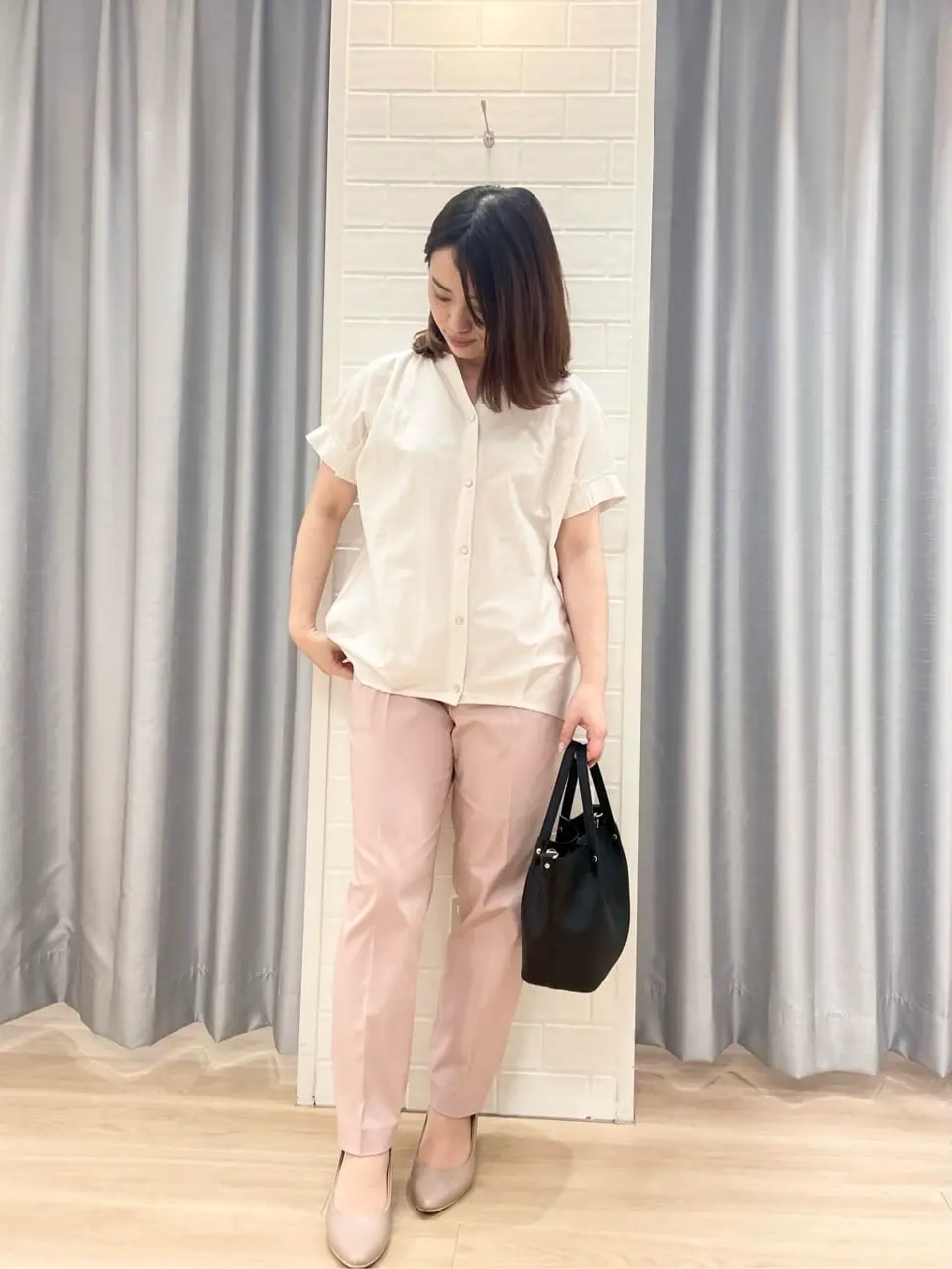 ANY SIS 丸岡 コーディネート画像