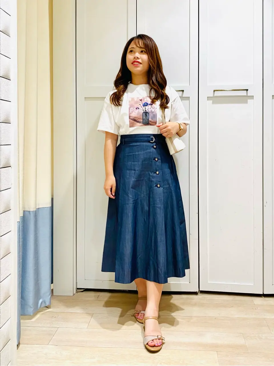 ANY SIS スタッフ コーディネート画像