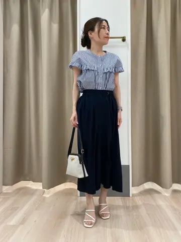 ANY SIS 長尾 コーディネート画像