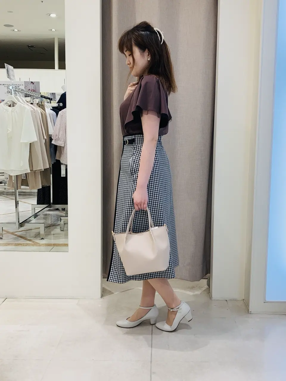 ANY SIS 川根　彩 コーディネート画像