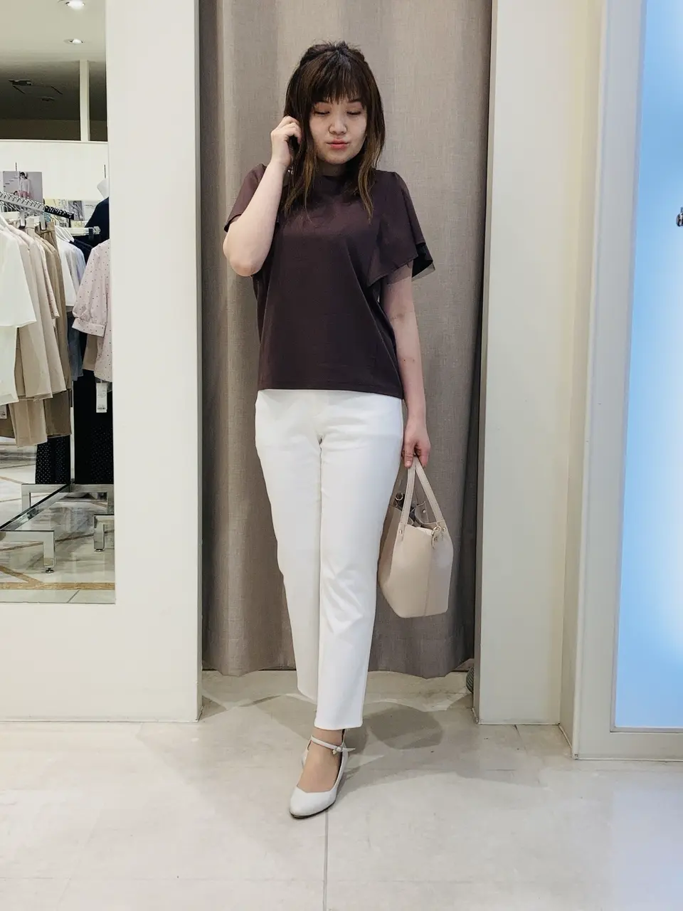 ANY SIS 川根　彩 コーディネート画像