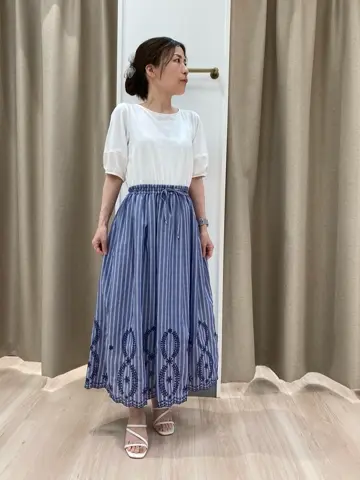 ANY SIS 長尾 コーディネート画像