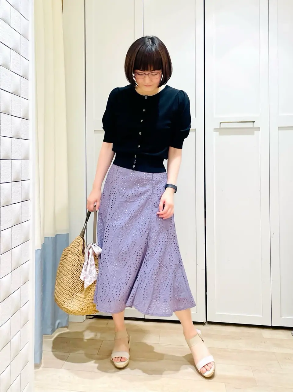 ANY SIS スタッフ コーディネート画像