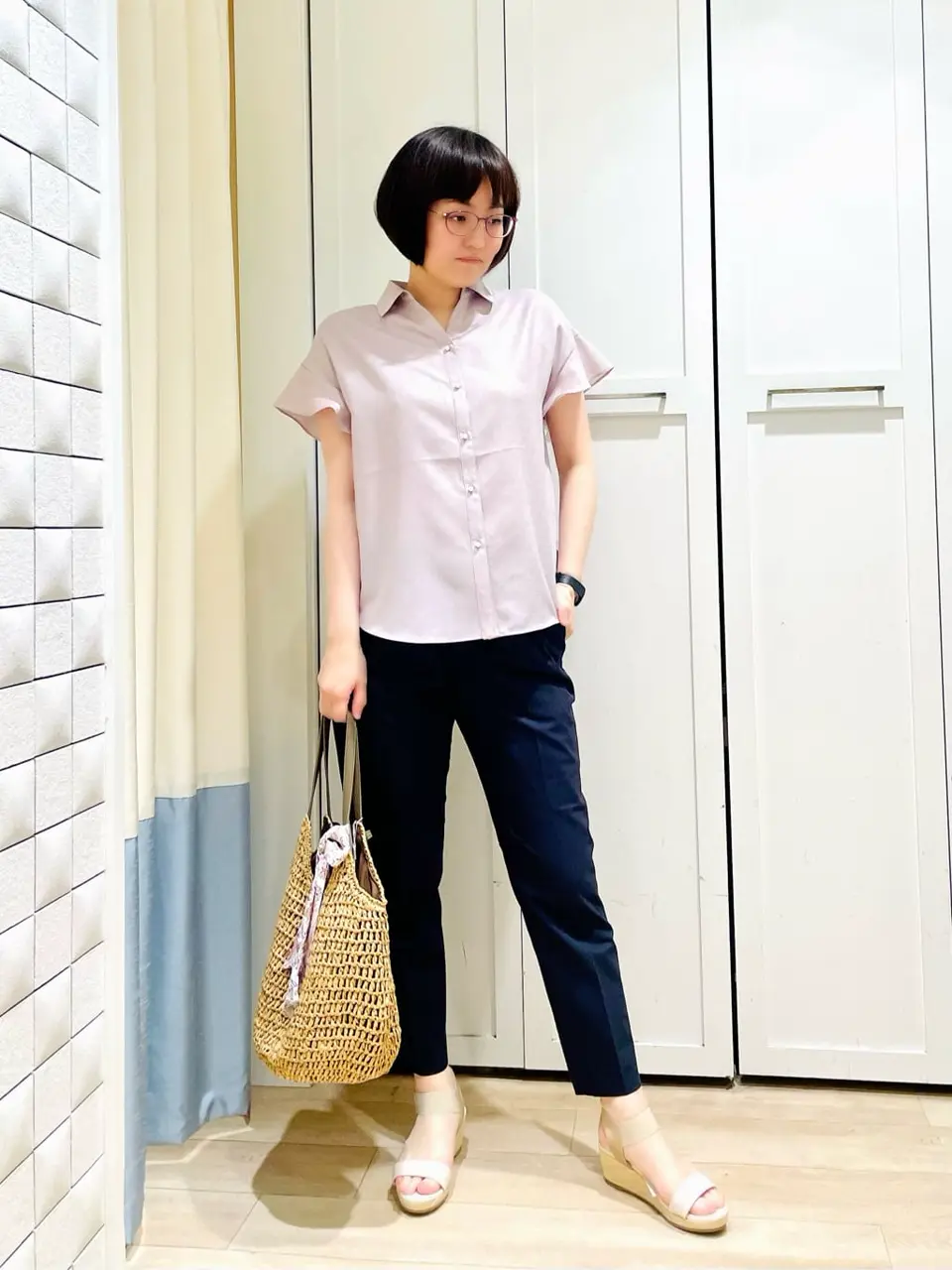 ANY SIS スタッフ コーディネート画像