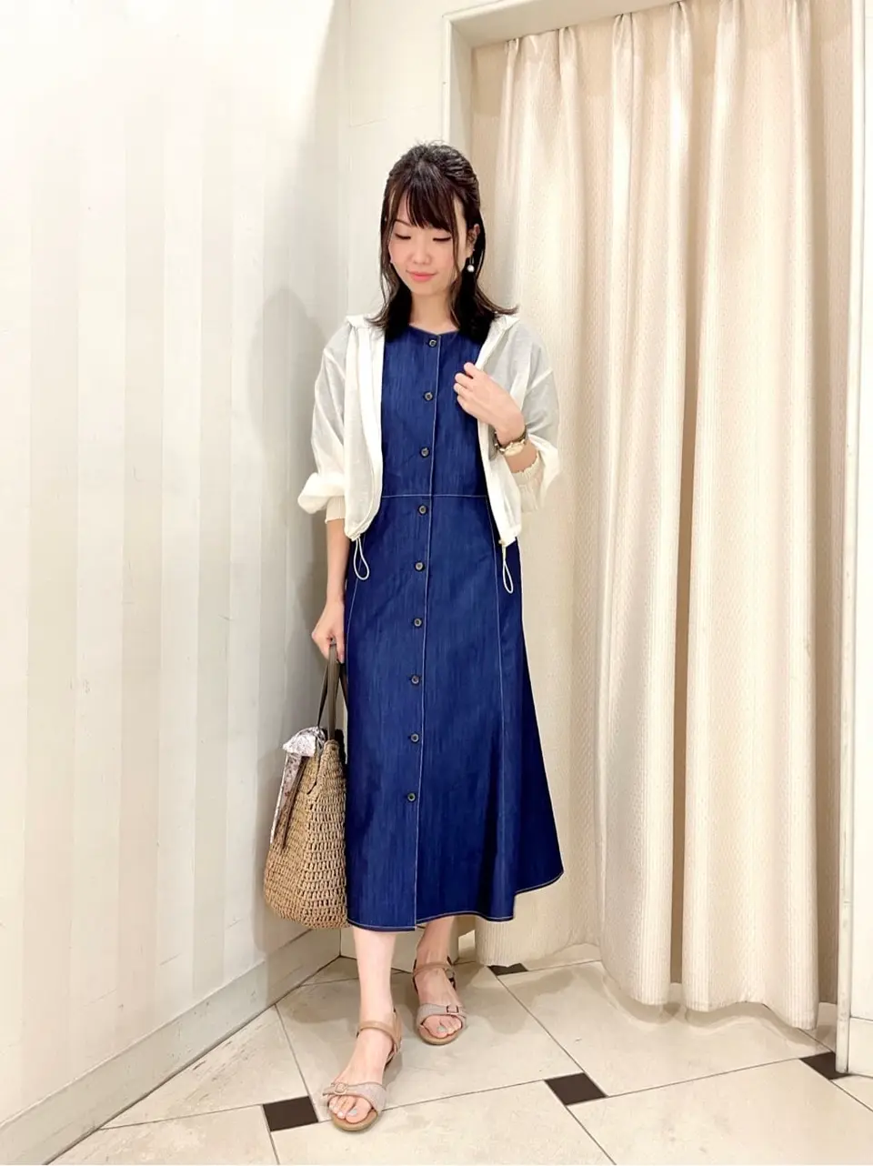 ANY SIS 金井 コーディネート画像