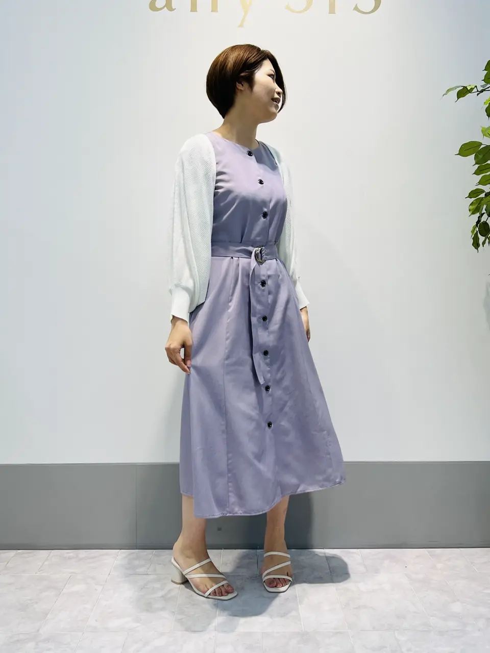 ANY SIS 岡本 コーディネート画像