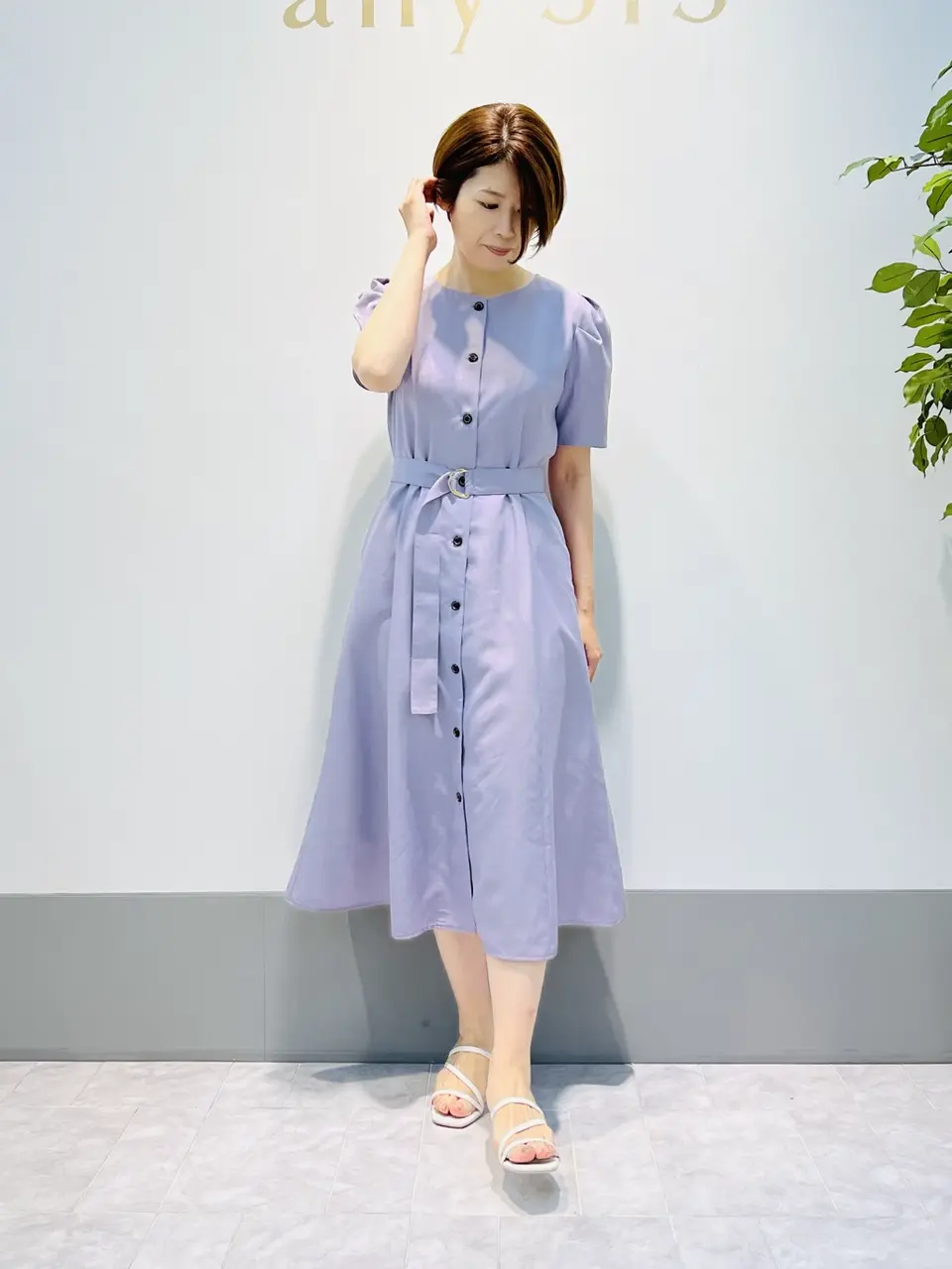 ANY SIS 岡本 コーディネート画像