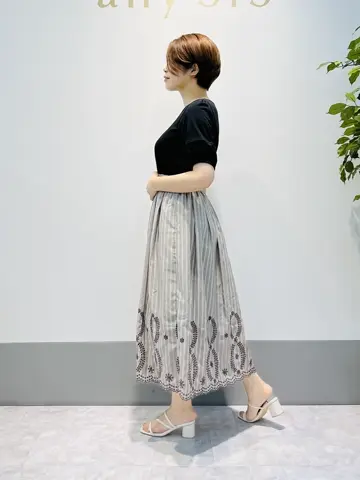ANY SIS 岡本 コーディネート画像