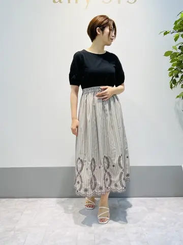 ANY SIS 岡本 コーディネート画像
