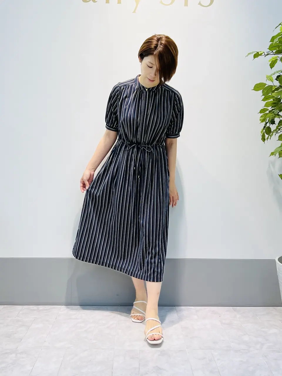 ANY SIS 岡本 コーディネート画像