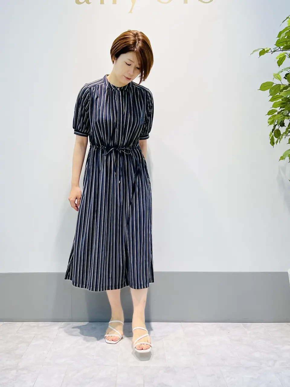 ANY SIS 岡本 コーディネート画像