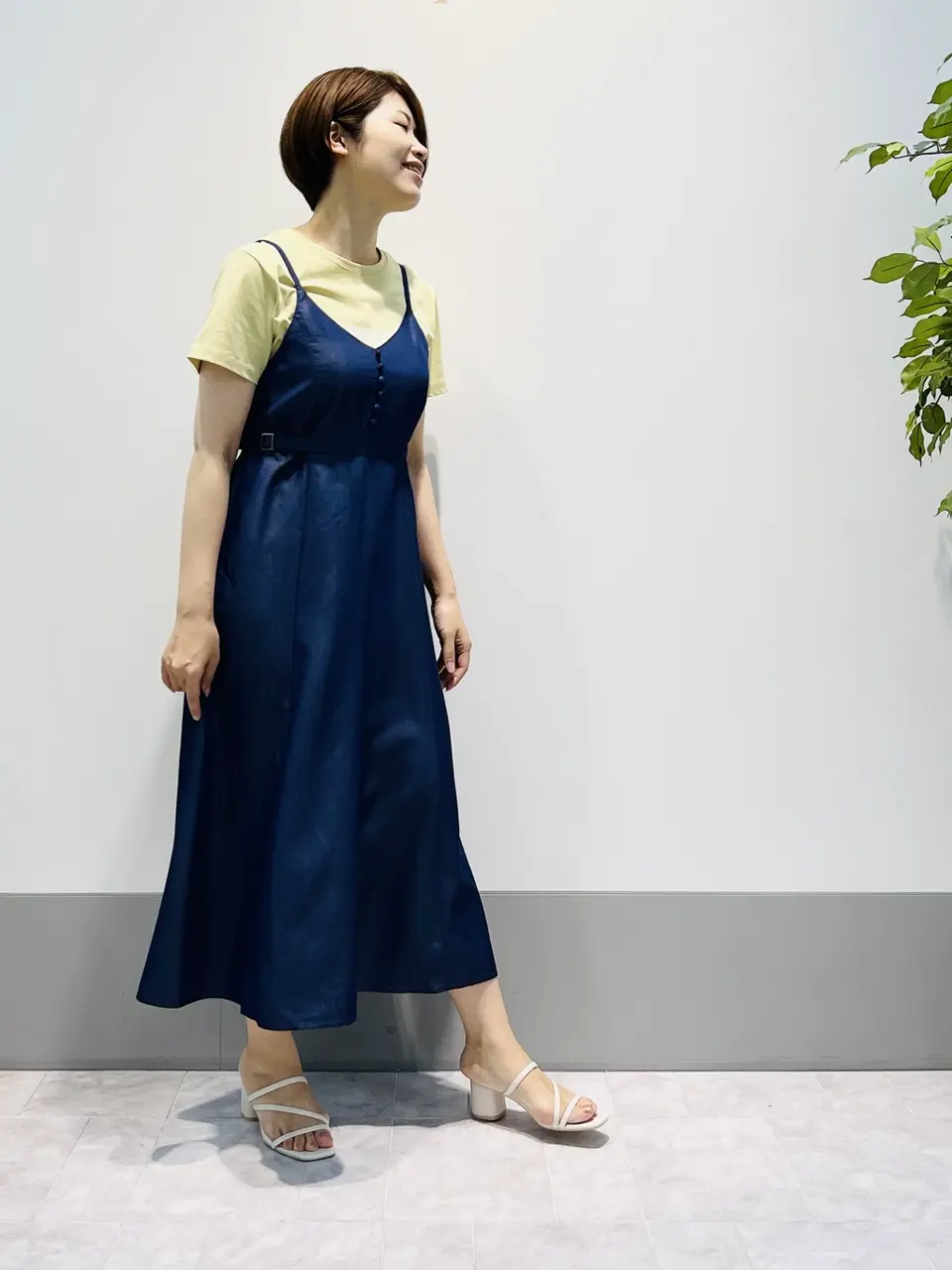 ANY SIS 岡本 コーディネート画像