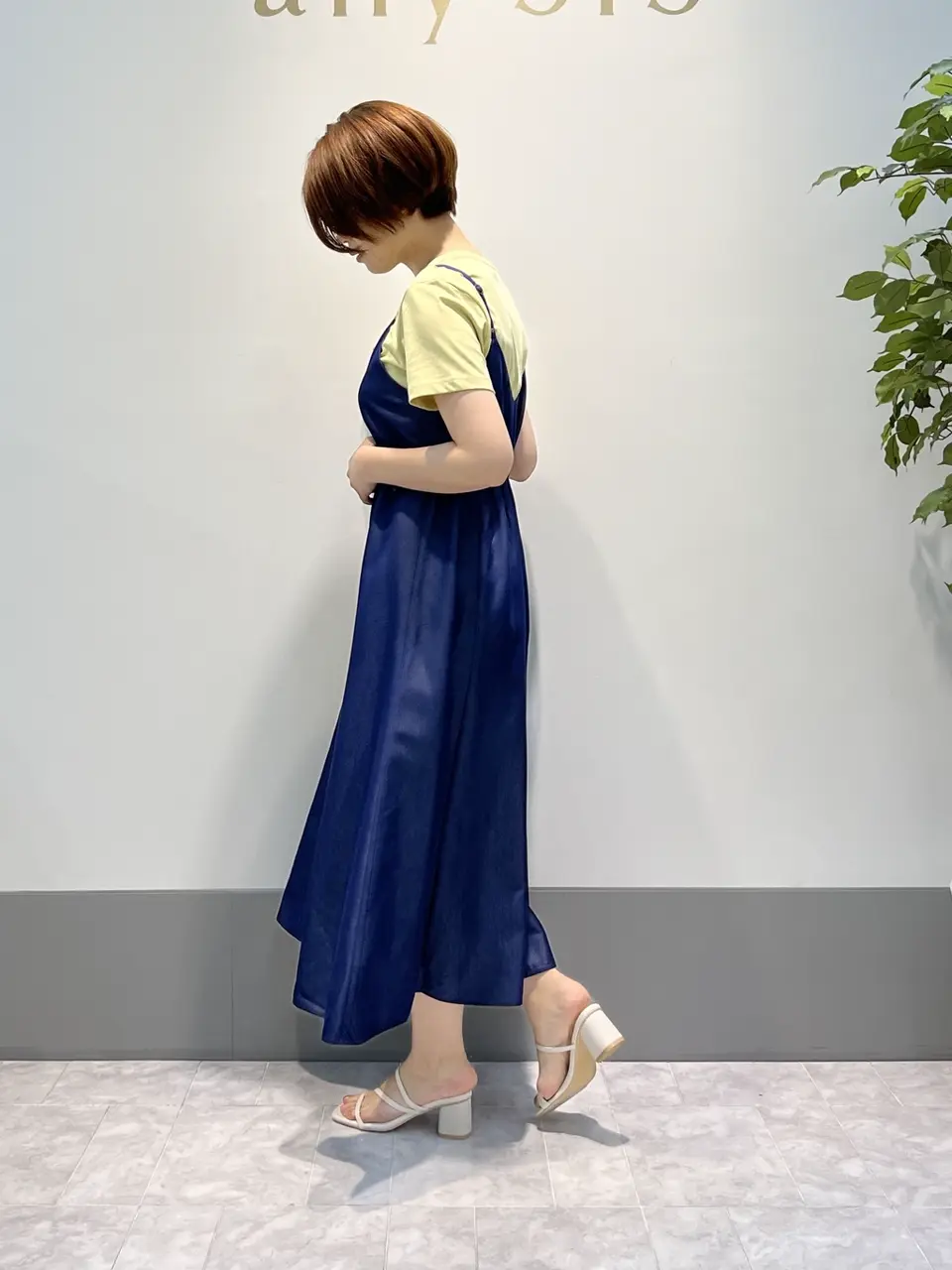 ANY SIS 岡本 コーディネート画像