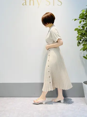 ANY SIS 岡本 コーディネート画像