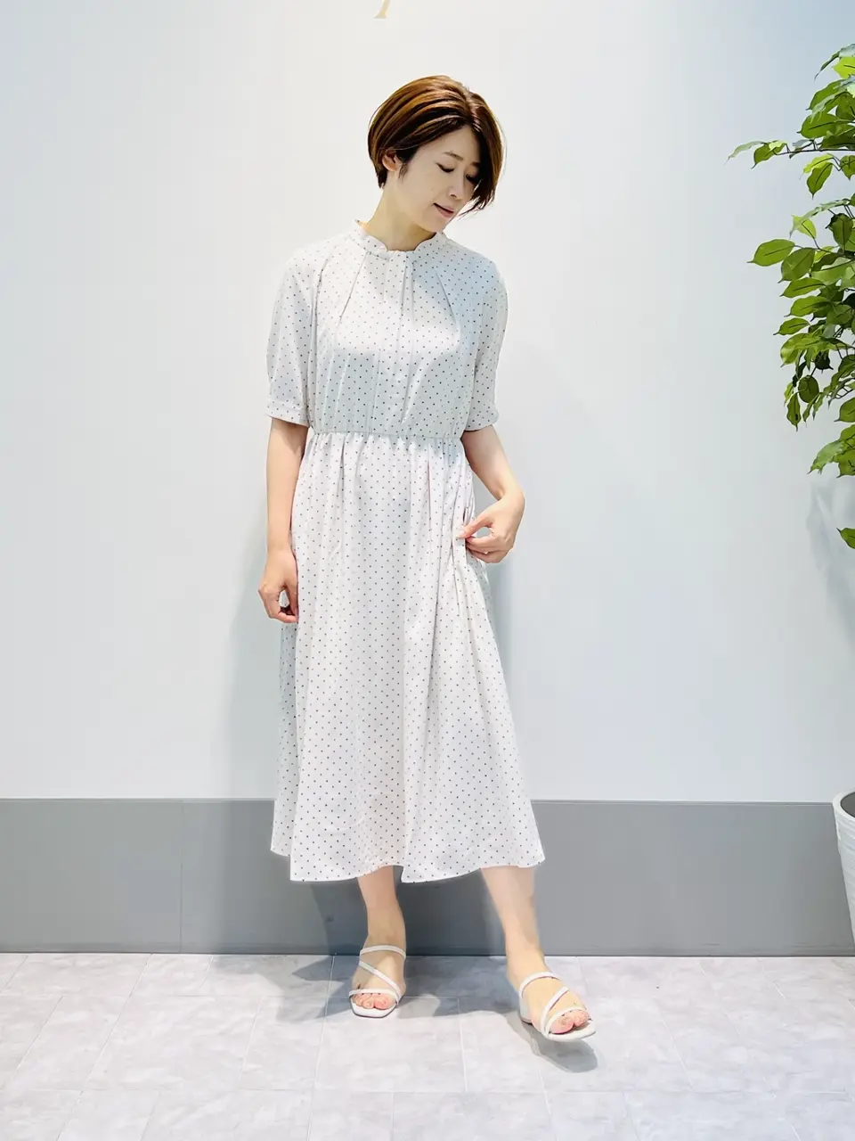 ANY SIS 岡本 コーディネート画像