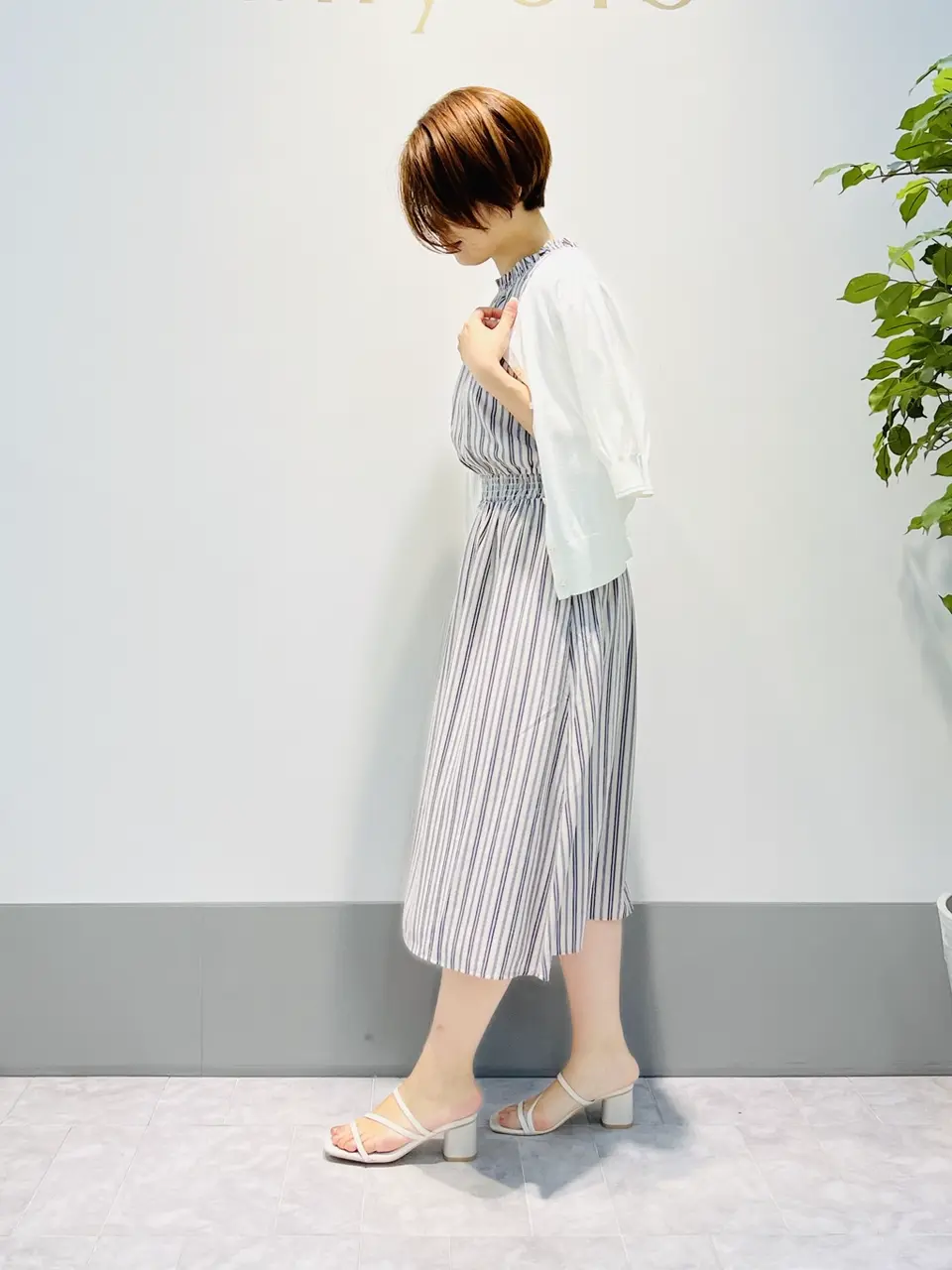 ANY SIS 岡本 コーディネート画像