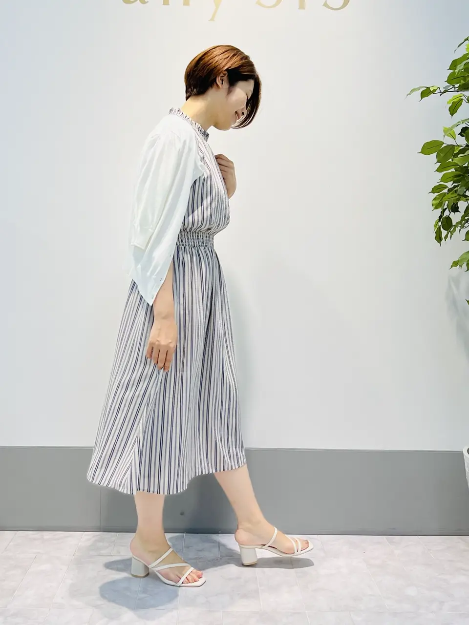 ANY SIS 岡本 コーディネート画像