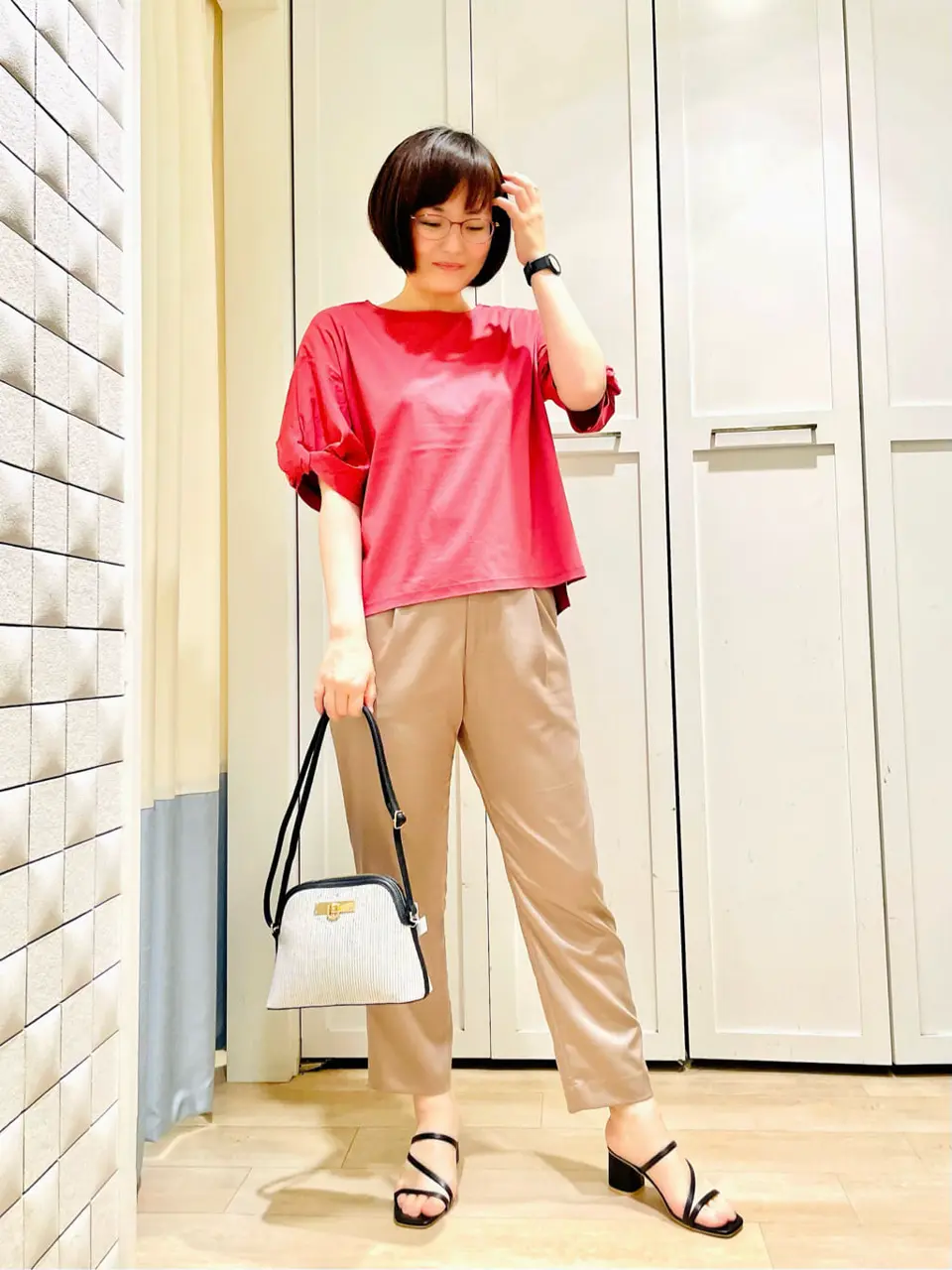 ANY SIS スタッフ コーディネート画像