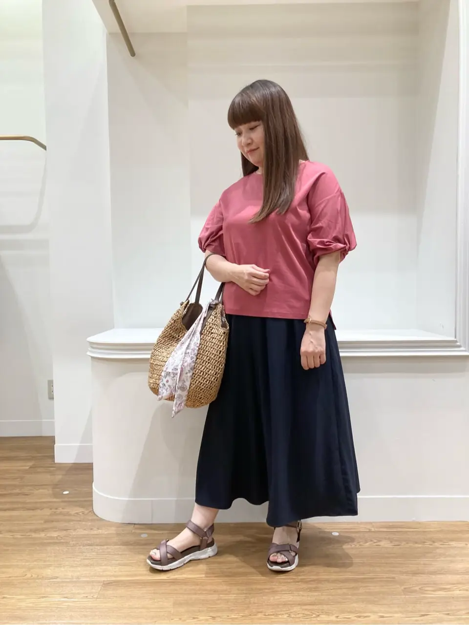  スタッフ コーディネート画像