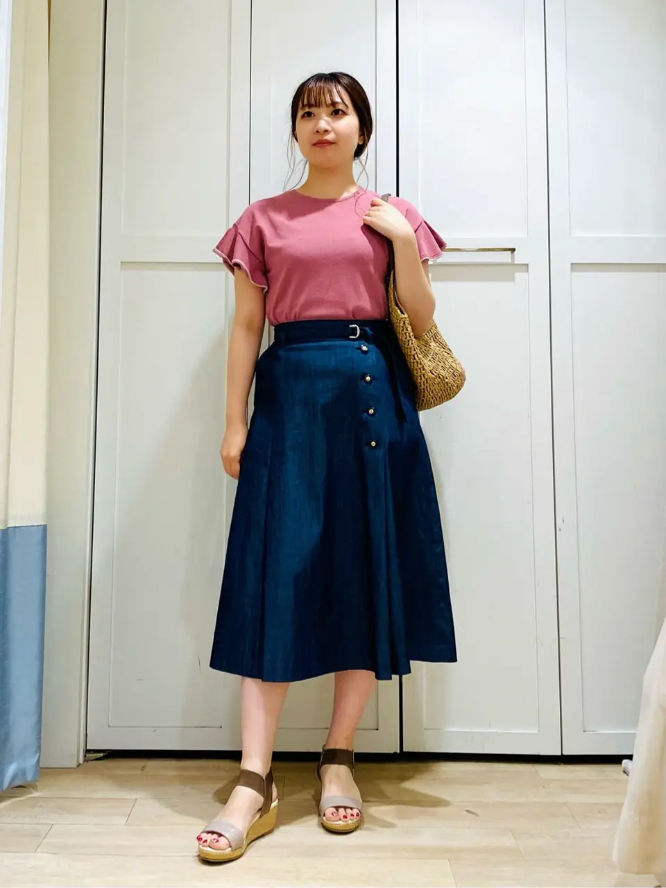 ANY SIS 藤田 コーディネート画像