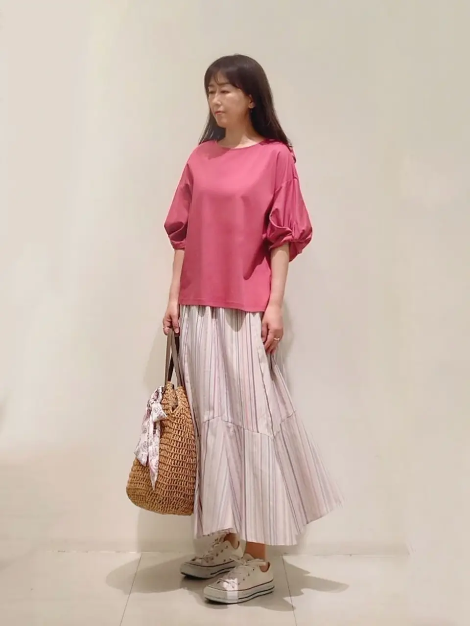 ANY SIS スタッフ コーディネート画像