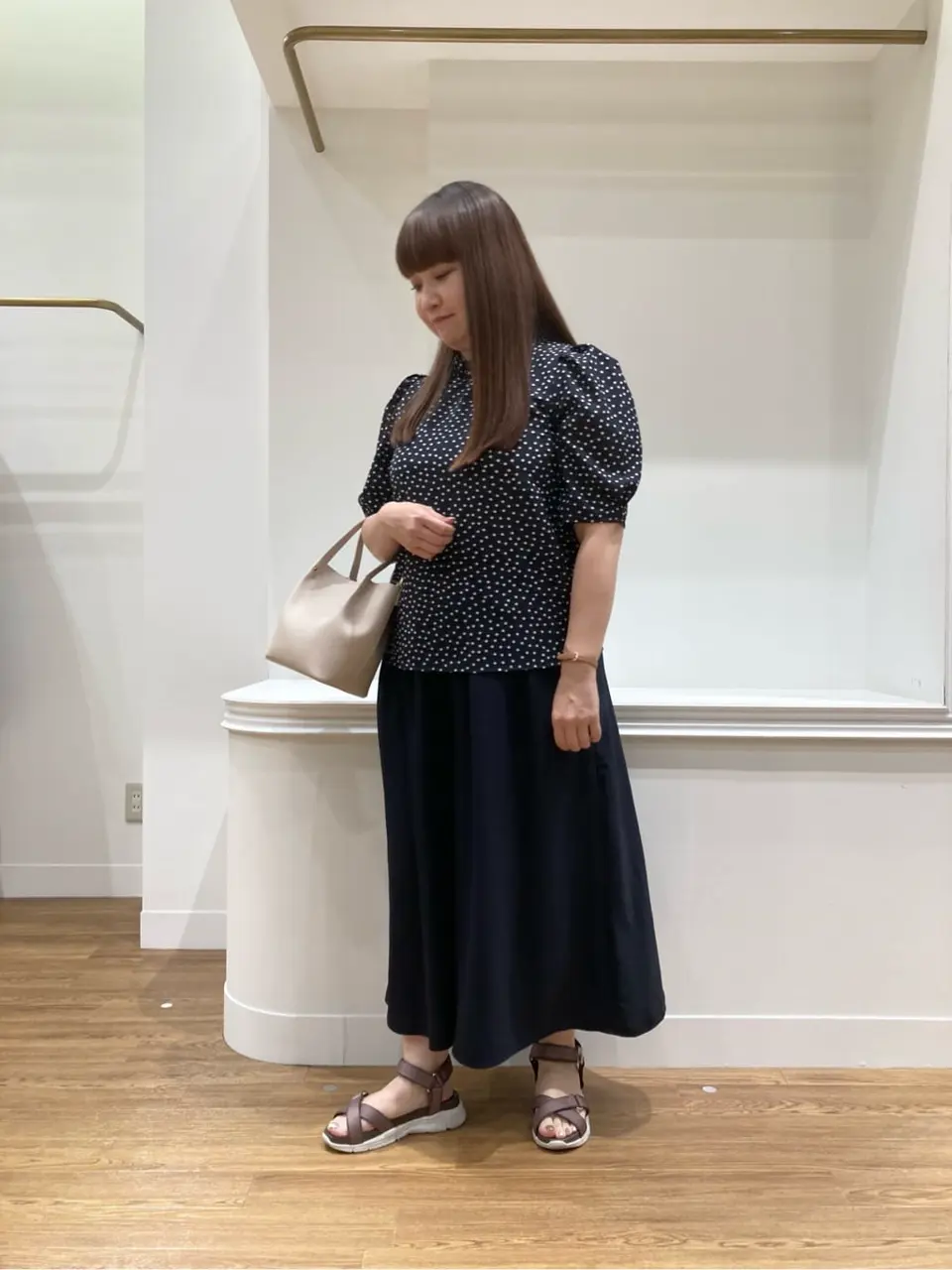  スタッフ コーディネート画像