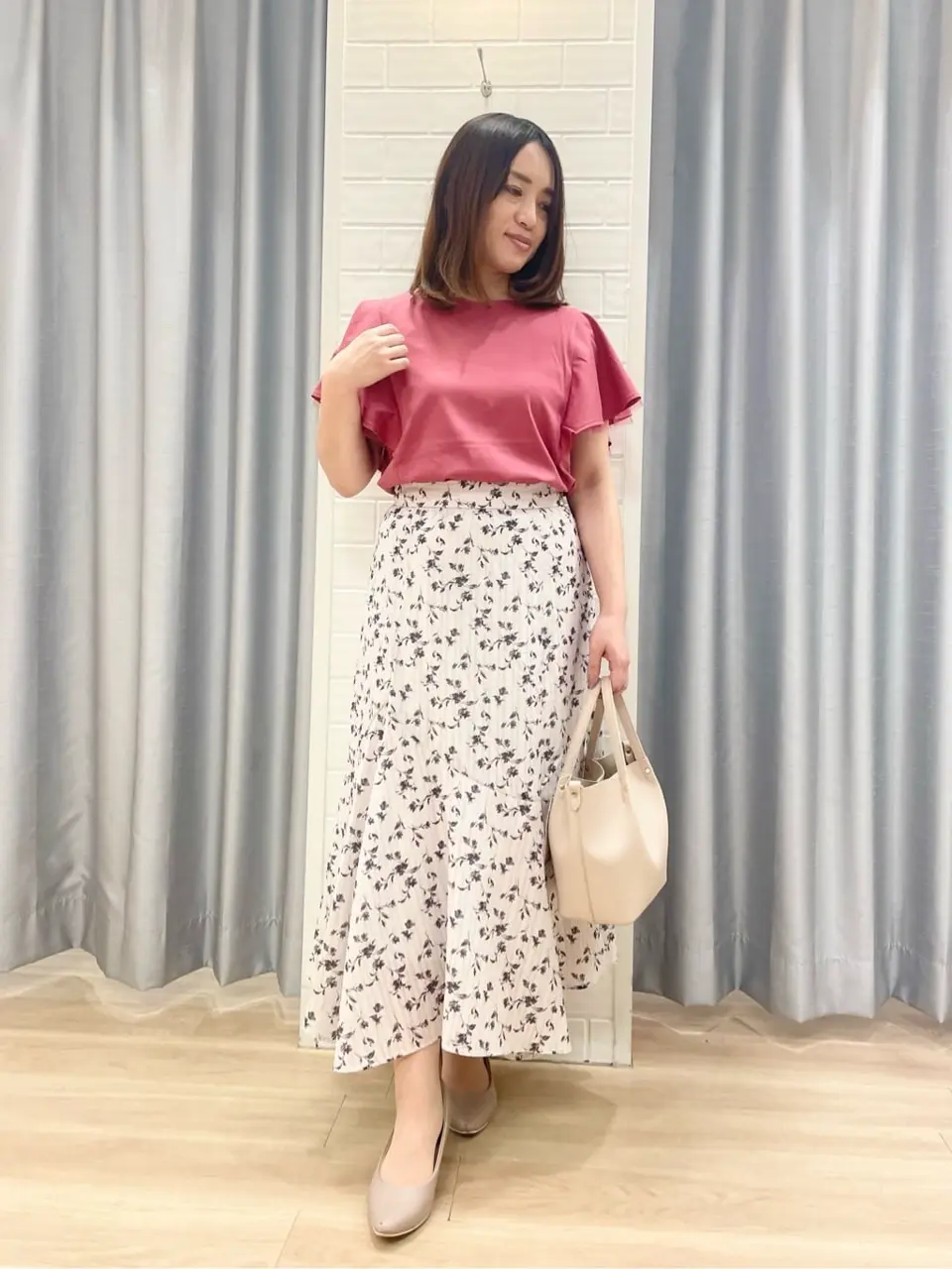 ANY SIS 丸岡 コーディネート画像