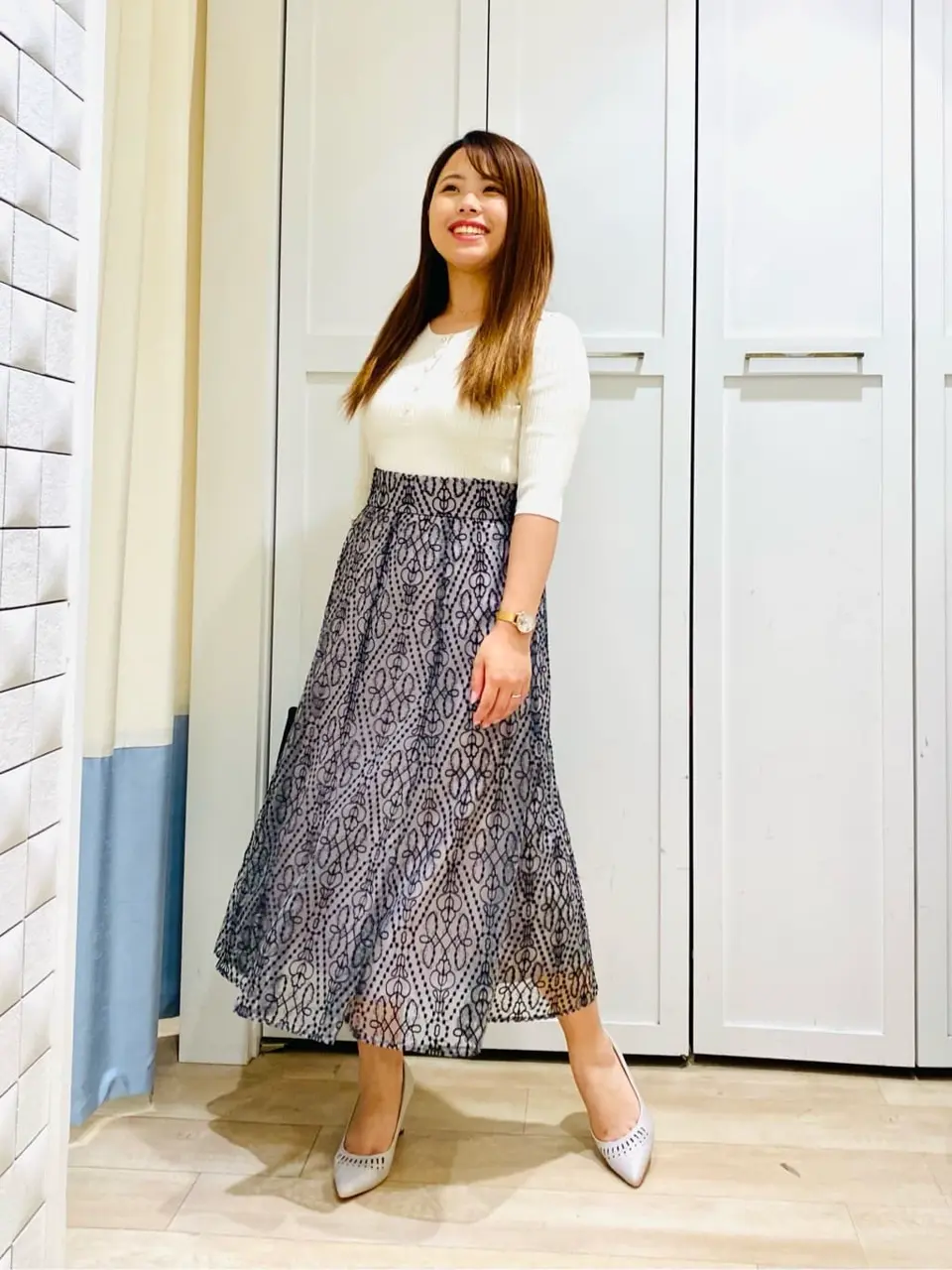 ANY SIS スタッフ コーディネート画像