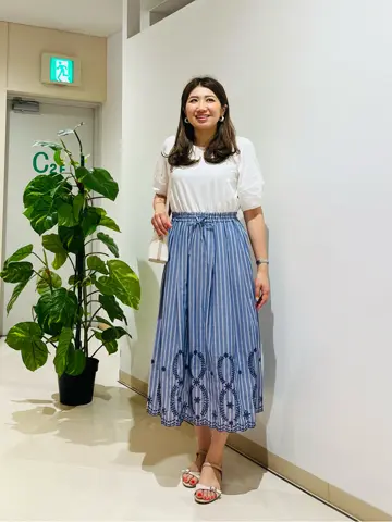 ANY SIS 石川 コーディネート画像