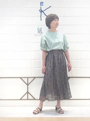 ANY SIS 井上 コーディネート画像