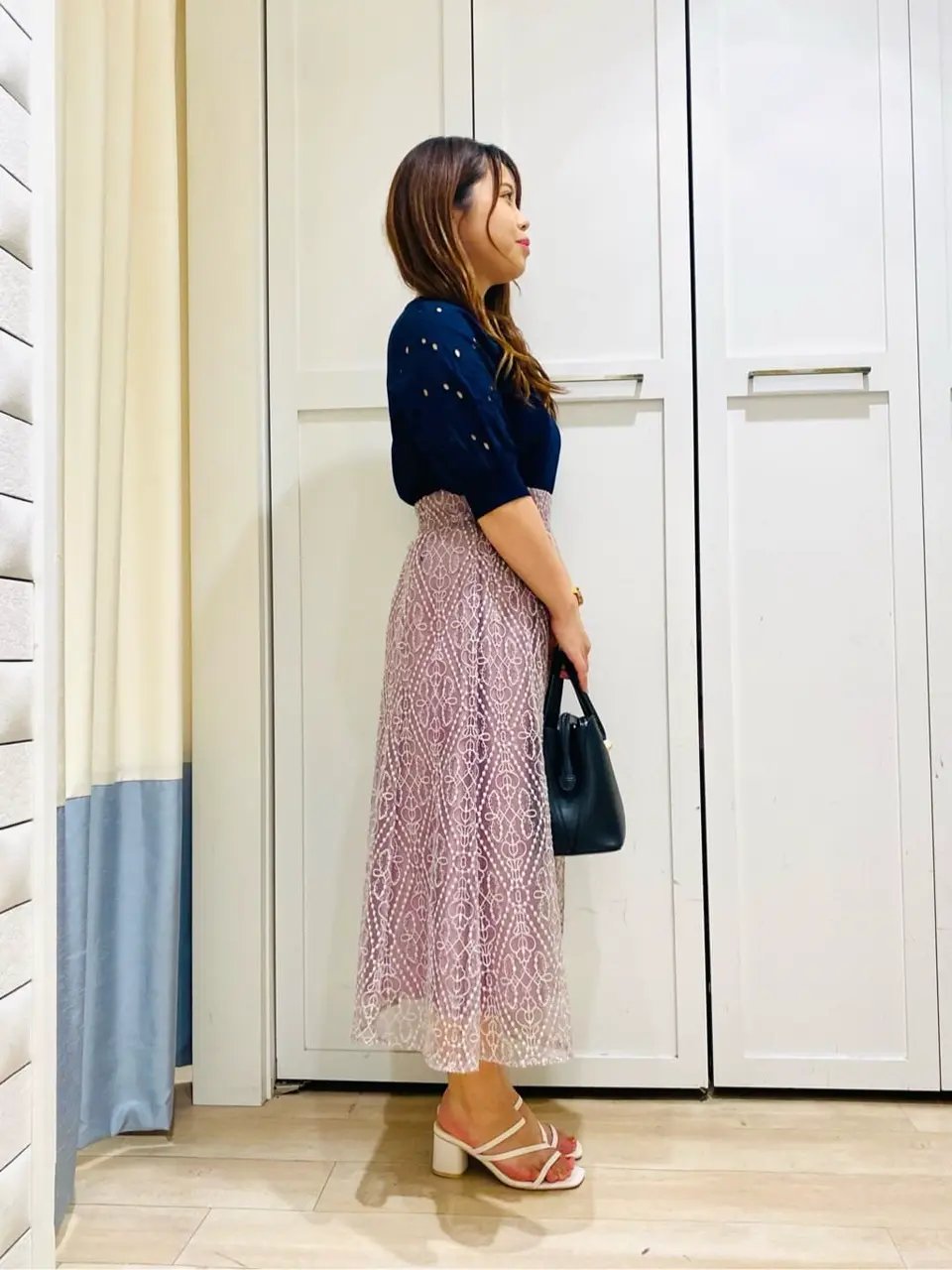 ANY SIS スタッフ コーディネート画像