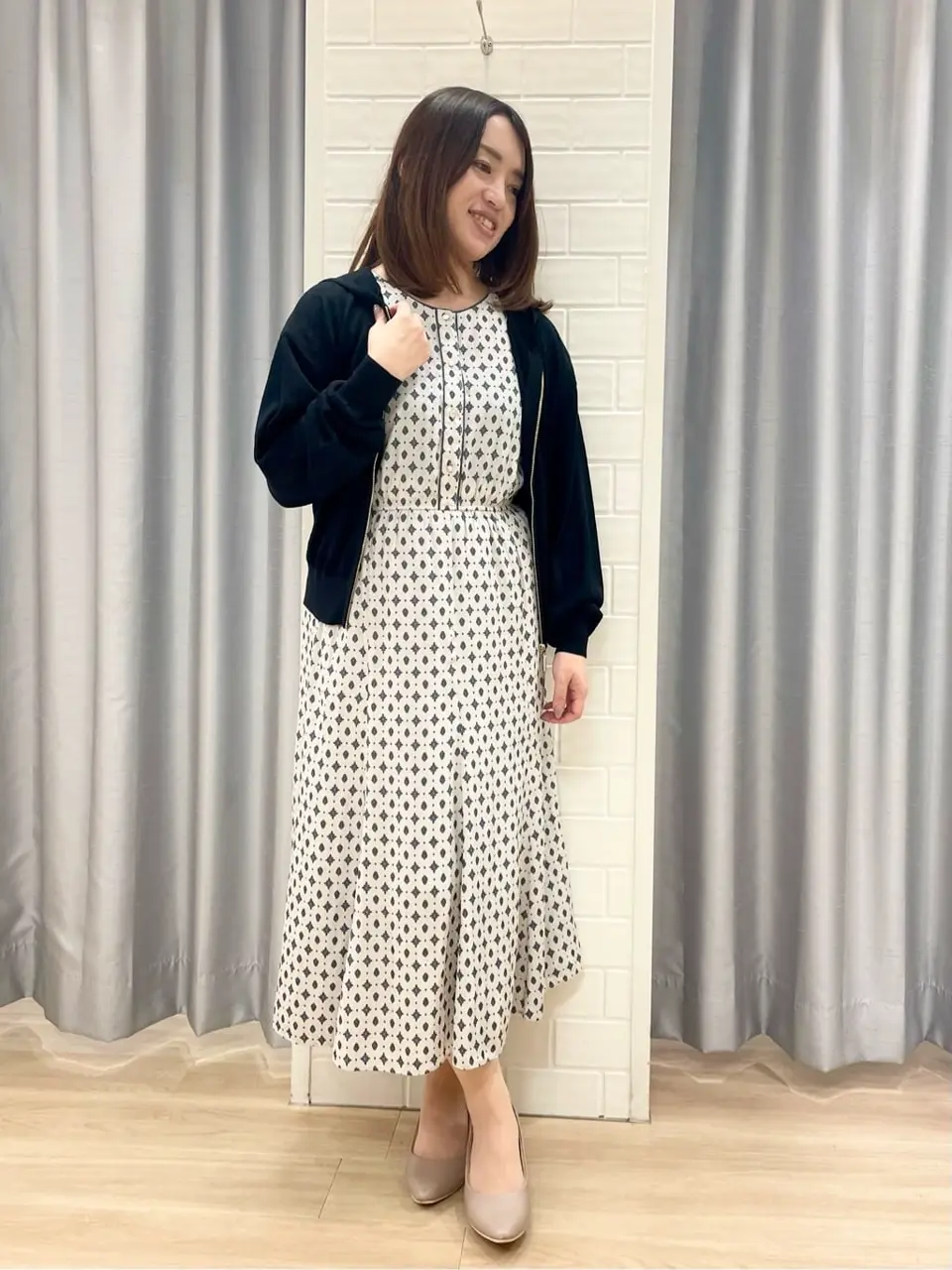 ANY SIS 丸岡 コーディネート画像