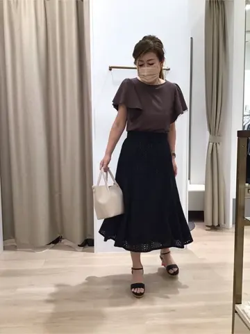 ANY SIS 桐生 コーディネート画像