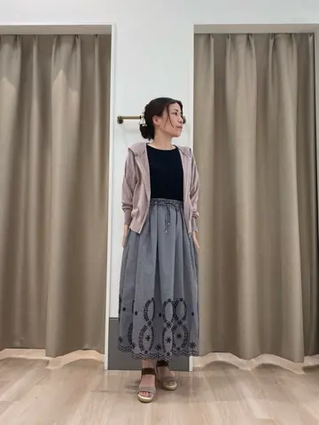 ANY SIS 長尾 コーディネート画像