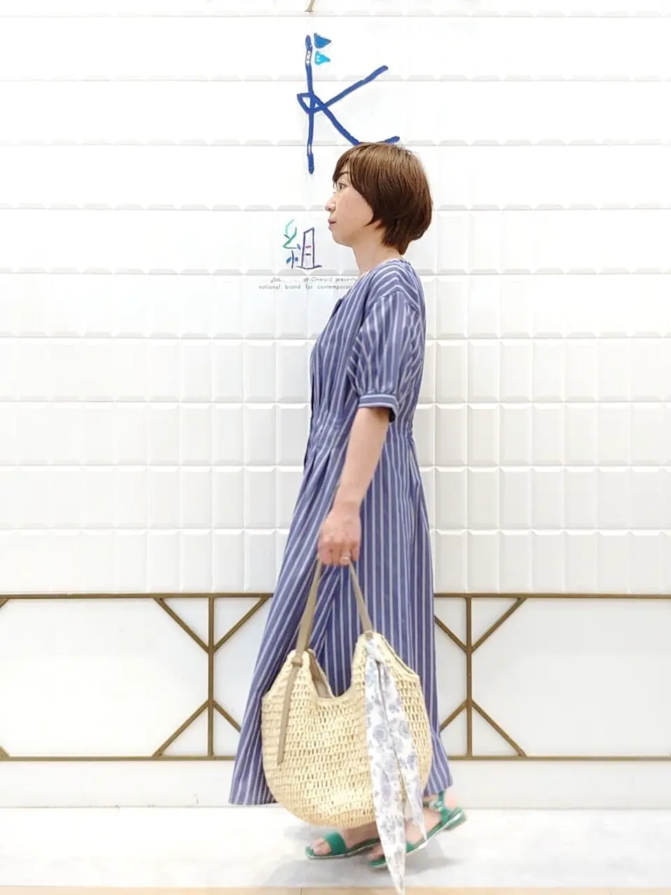 ANY SIS 井上 コーディネート画像