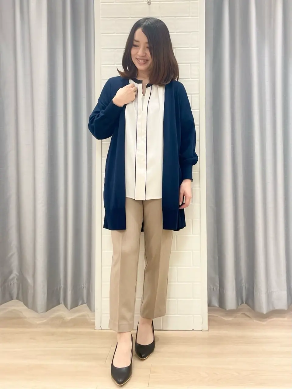 ANY SIS 丸岡 コーディネート画像