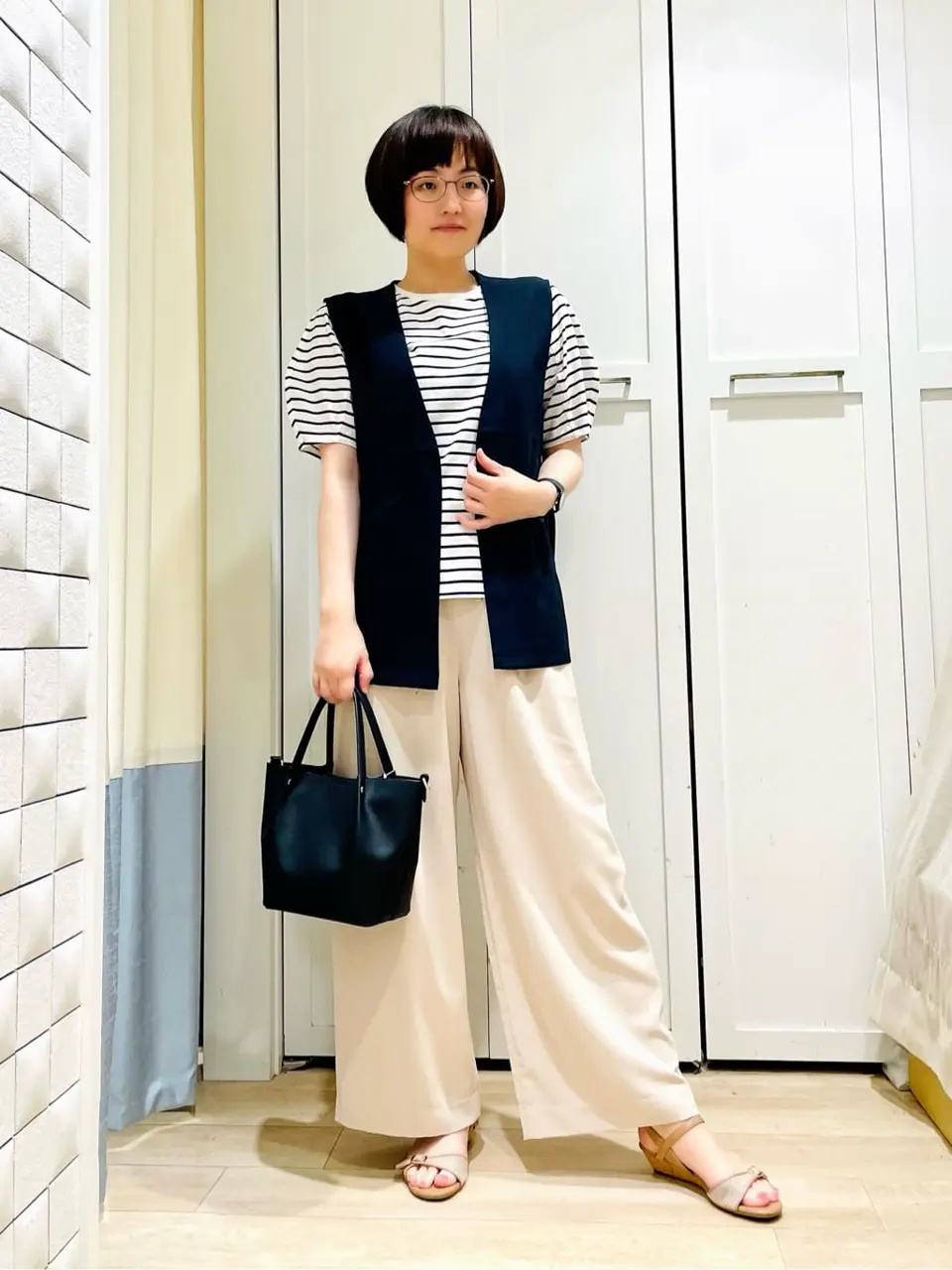 ANY SIS スタッフ コーディネート画像