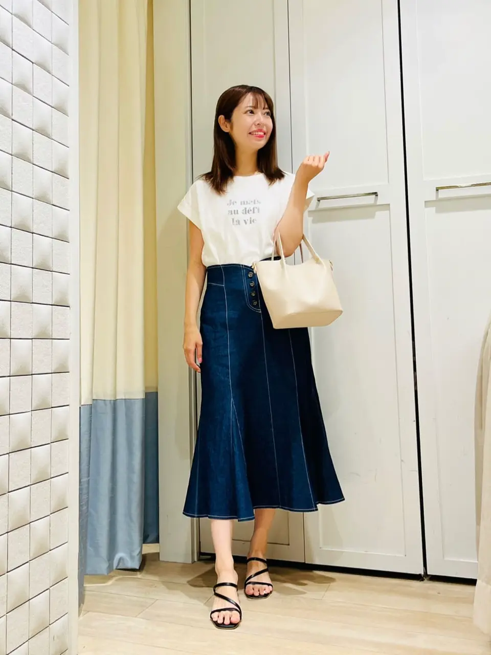  スタッフ コーディネート画像