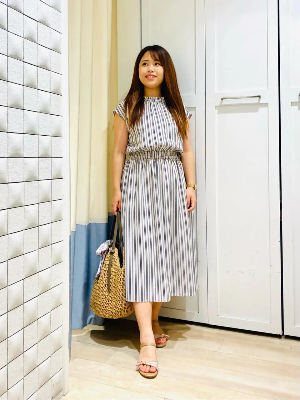 ANY SIS スタッフ コーディネート画像