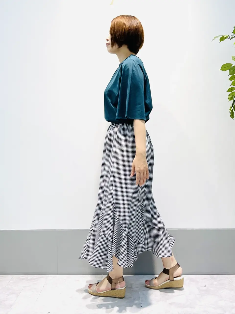 ANY SIS 岡本 コーディネート画像