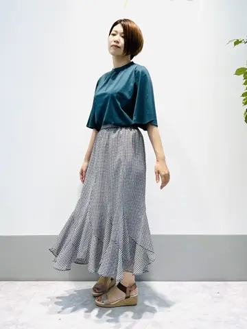 ANY SIS 岡本 コーディネート画像