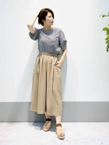 ANY SIS 岡本 コーディネート画像